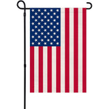 Wholesale Double Sided American Garden Flags For Home & Outside Decorations - 28" X 40"  ( Sold By Dozen )
