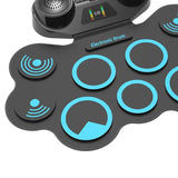 USB Electronic Drum Set with Headphone Jack Dual Speaker