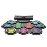 Portable USB Electronic Drum Pad Kit With Built-in Speaker