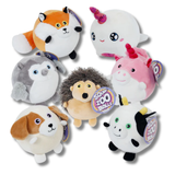 Soft Stuffed Zoo Balls Plush Kids Toy - Assorted