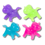 Micro Squishy Stretchy Unicorn Toy For Kids In Bulk - Assorted