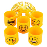 Wholesale Emoticon Print Coil Spring kids Toys