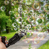 Wholesale Fun Bubble Gun 7.7" Handheld Bubble Gun Toy