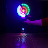 Glow In Dark Lite Up Ghost Windmill Wands