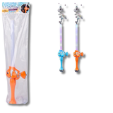 Light Up Fish Themed Bubble Sword For Kids