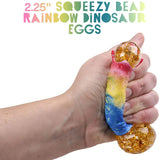 Rainbow Color Stress Relief Dinosaur Egg Toys In Bulk- Assorted