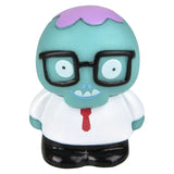 Mini Rubber Zombie Character Kids Toy In Bulk - Assorted