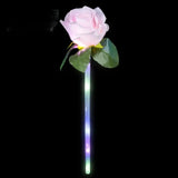 Light Up Rose Wand Kids Toy For Valentine Day - Assorted