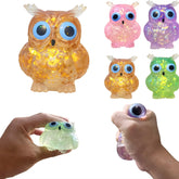 Squishy Owl Fidget Ball Kids Toy- Assorted