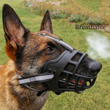 2808GP Dog Muzzle for Small Medium Large and X-Large Dogs Breathable Basket Muzzles