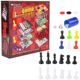 11" 10 In 1 Board Game Set for Kids