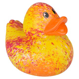 Large Rubber Printed Duckies Kids Toy In Bulk - Assorted