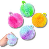 Two Tone Puffer Ball Fidget Kids Toy