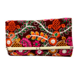 Multi - Coloured & Stylish Handcrafted Having Emboidery Purse