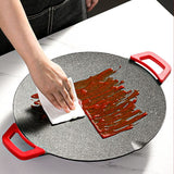 Non-Stick Household Smokeless Korean Style Multi-Functional Grilled And Hot Pot