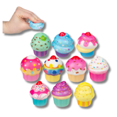 Cupcake Squish Toys For Kids In Bulk - Assorted