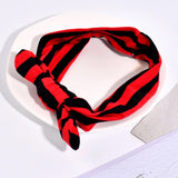 Printed Rabbit Ears Bow Headband