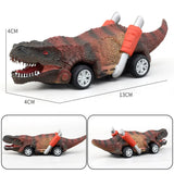 Dinosaur Vehicle Rubber Toy