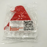 red and white santa hat pop it fidget toy packing image with JSBlueRidge tag