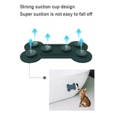 Slow Feeding Dog Lick Mat with Suction Cups for Bath Time Entertainment