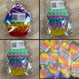 Food combo pop it fidget toys packing image
