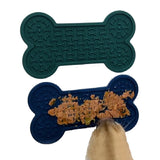 Slow Feeding Dog Lick Mat with Suction Cups for Bath Time Entertainment