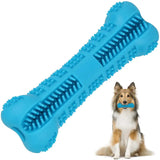 Bone Shape Soft Dog Chew Rubber Pet Teeth Cleaning Toy