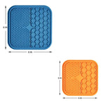 Dog Lick Pad - Silicone Treat Feeding Licking Mats with Suction - Slow Food Pad Mat For Dogs