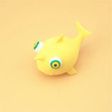 Cute Fish TPR Soft Relieve Fidget Decompression Squishy Cream Ball Stress Relief Educational Toys for Kids
