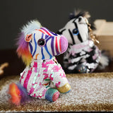 Unicorn Alpaca Zebra Keychain