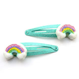 Children Hairclip Metal Snap