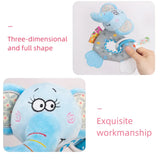 Animal Plush Rattles and Teether Set