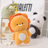 Stuffed Animal Plush Key Ring