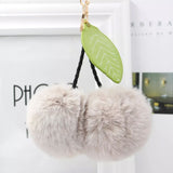 Pom Pom Furball Keychain
