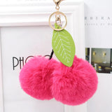 Pom Pom Furball Keychain