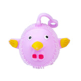 New TPR Chick Flash Ball - Creative Vent Handheld Decompression Toy