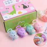 Squishy Ball Pig Elephant Bear Dinosaur Cows Hippo Squeeze Decompression Toys