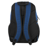 19 Inch Bungee Jacquard Cord Backpack With Padded Laptop Section - Navy (1 Case = 24 Pcs) 18.90$/PC