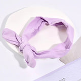 Printed Rabbit Ears Bow Headband