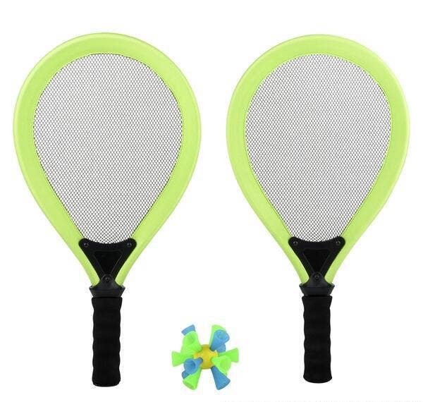 Buy JUMBO BADMINTON RACKET AND BOUNCY BIRDIE 21.5"X11.25" in Bulk