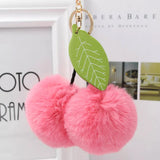 Pom Pom Furball Keychain