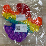 halloween ghost shape pop it fidget toys packing images