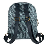 Wholesale Denim Print Vinyl Backpack