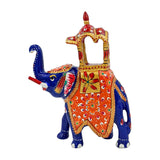 Hand Painted Artwork Elephant Statue