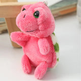 Sea Turtle with Big Eyes Soft Plush Stuffed Keychains - Assorted Colors