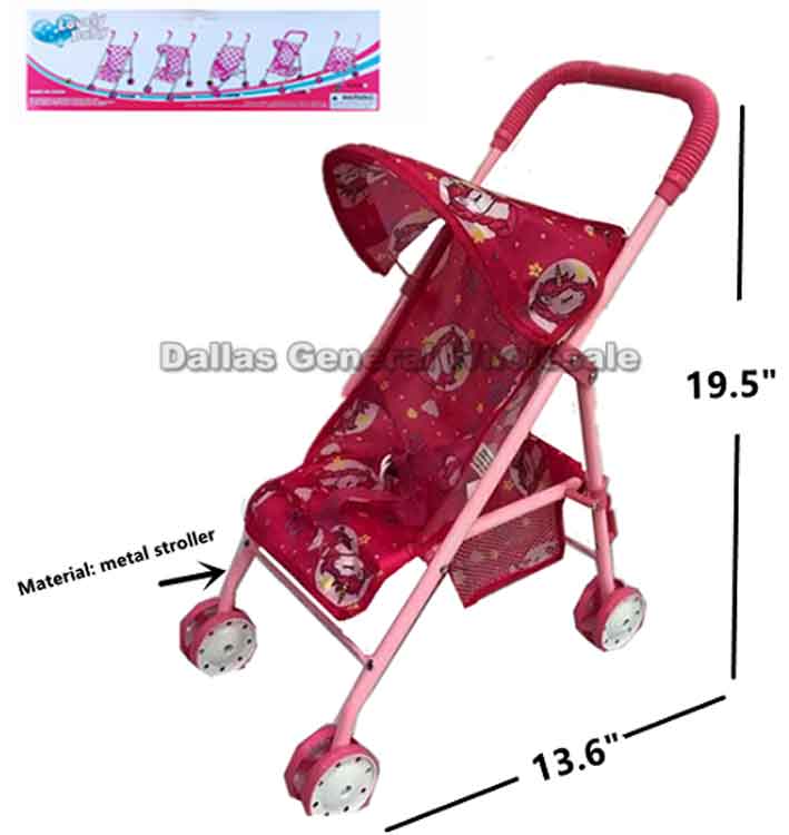 Bulk Buy Toy Strollers with Canopy Wholesale