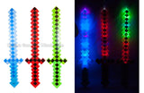 Wholesale 3D Pixelated Glowing Swords