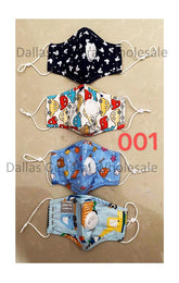Bulk Buy Little Boys Face Masks with Velve Wholesale