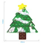 Christmas Tree Pop it fidget toys