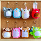 Cute Animals Style Soft Plush Keychains Toy for Kids